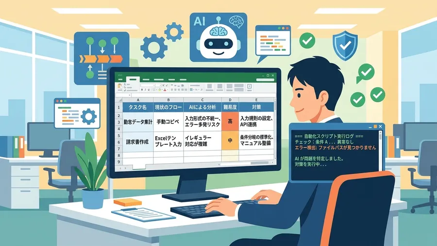 AIが見つけた地雷をどう乗り越えるか：安全な自動化のための具体的な設計思想に関する解説図（日本語UI）